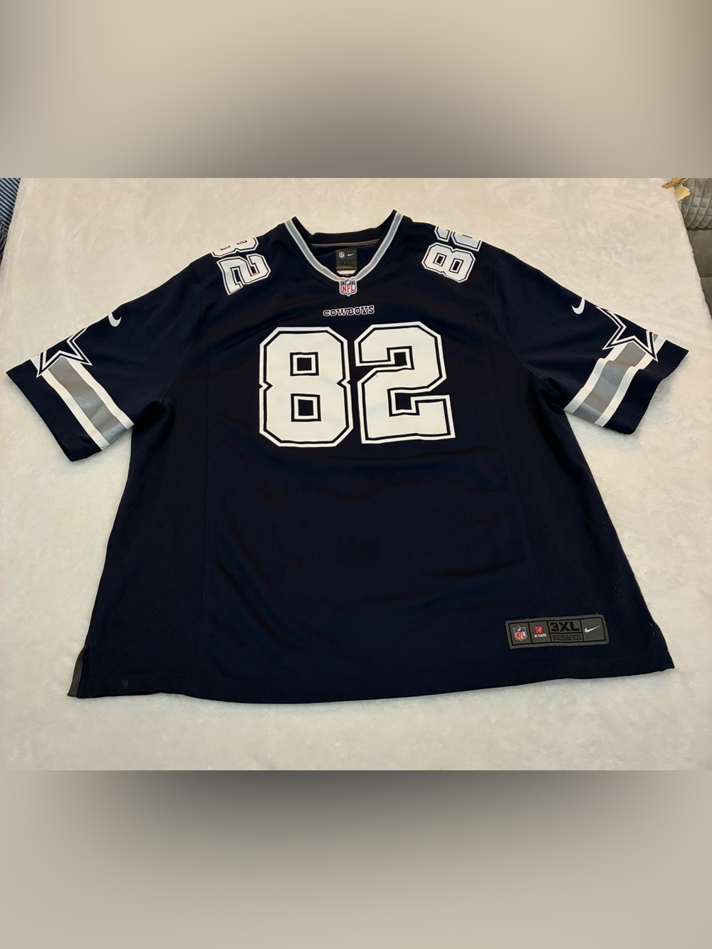Nike Dallas Cowboys Jason Witten #82 Football Jersey Navy Blue Men's Size 3XL